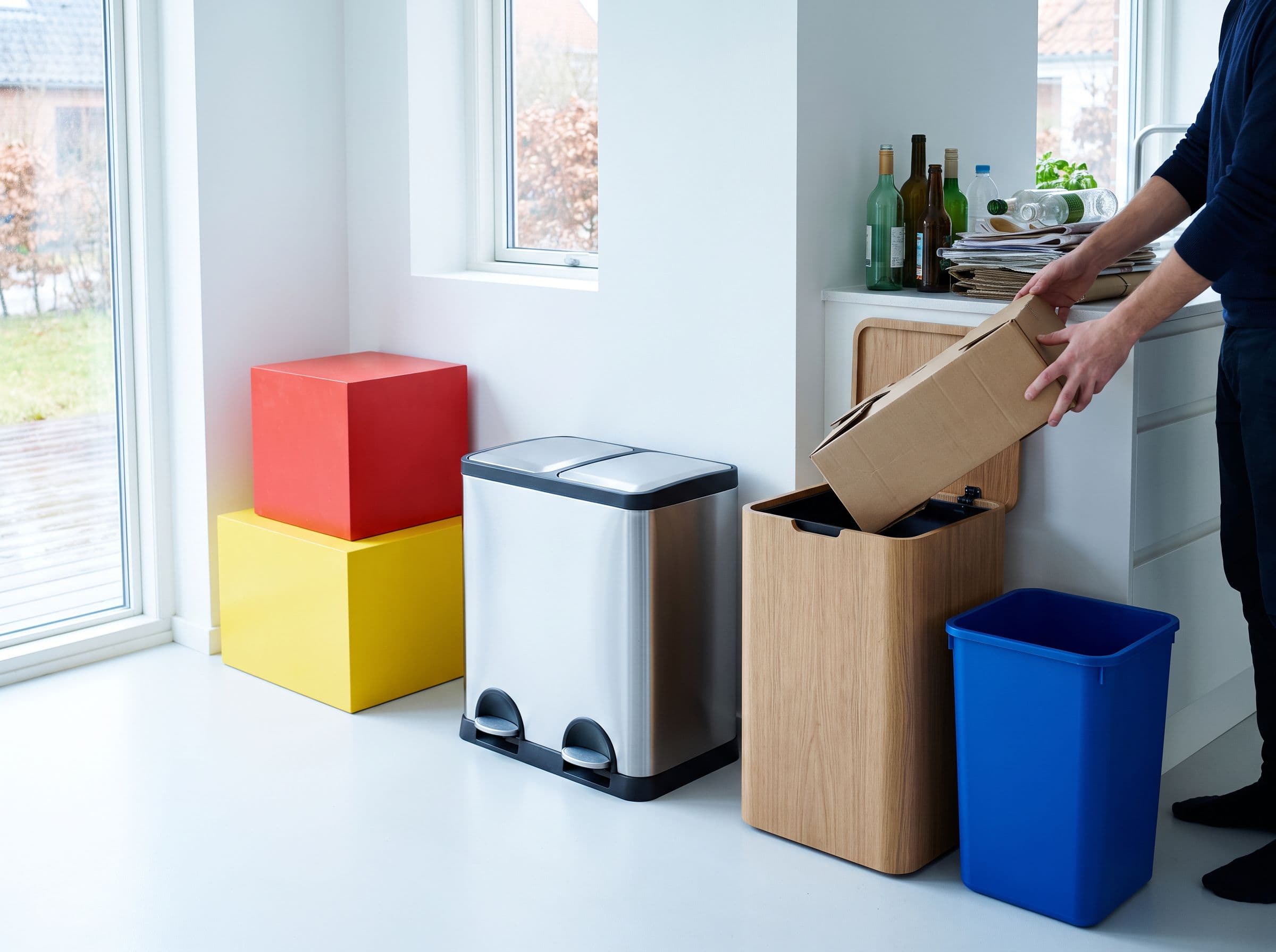 Quels sont les avantages des poubelles de tri premium
