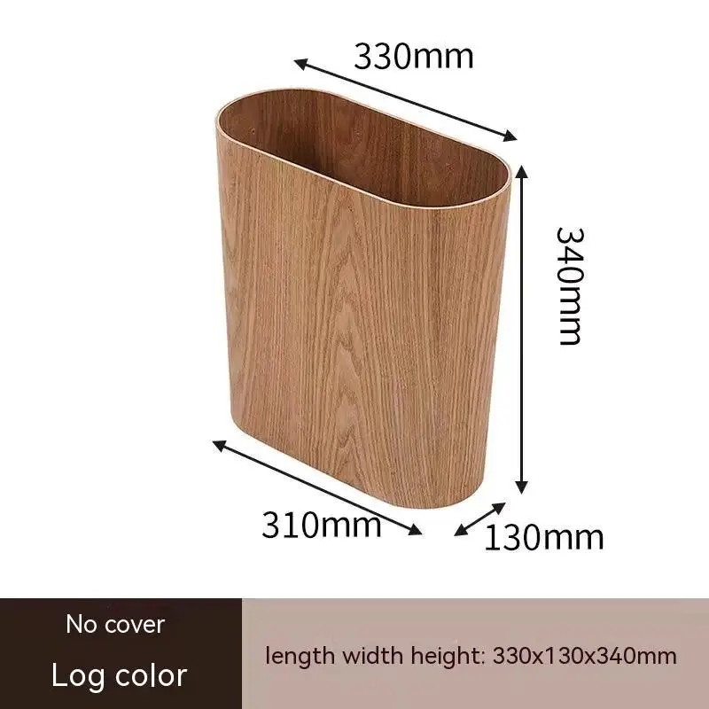 corbeille en bois pour espace public